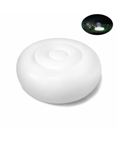 1 - Poggia piedi luminoso Intex 68697 led pouf
