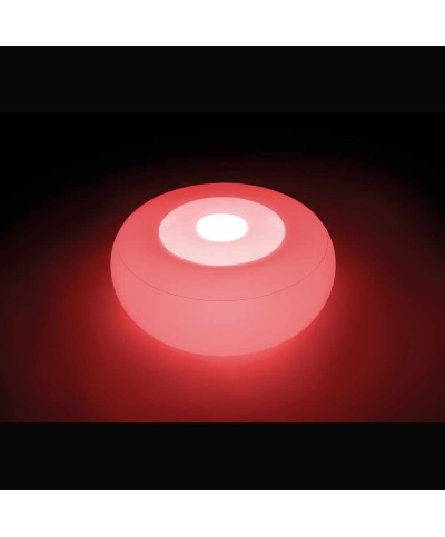 2 - Poggia piedi luminoso Intex 68697 led pouf