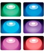 5 - Poggia piedi luminoso Intex 68697 led pouf