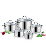 1 - Batteria di Pentole Tescoma Ambition 10 pezzi 716410