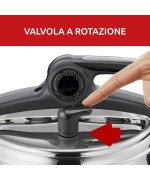 4 - Lagostina 5 lt Mia LagoEasyup Pentola a pressione