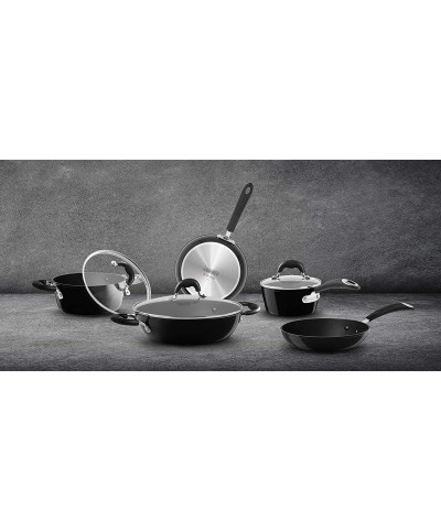 2 - Batteria di pentole 8 pezzi Bialetti Black Infinity induzione