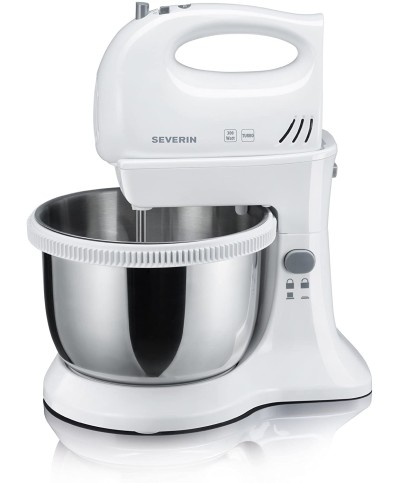 1 - Sbattitore con ciotola rotante inox Severin Hm 3816