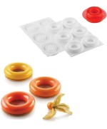 1 - Silikomart Stampo silicone Promise 65 multiporzione 3D con cutter