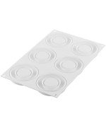 3 - Silikomart Stampo silicone Promise 65 multiporzione 3D con cutter