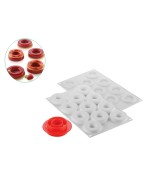 1 - Stampo monoporzioni Silikomart Kit Loop 32 ciambelle + tagliapasta