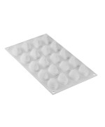 2 - Stampo silicone Quenelle 10 multiporzione Silikomart