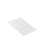 3 - Stampo silicone Quenelle 10 multiporzione Silikomart