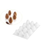 1 - Stampo silicone Egg 30 multiporzione Silikomart 3D