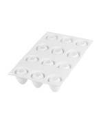 3 - Stampo silicone Egg 30 multiporzione Silikomart 3D