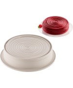 1 - Stampo torta 3D Vinile Silikomart