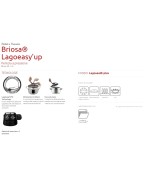 2 - Pentola a pressione Lagostina 5 lt 22 cm Briosa LagoEasyup