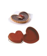 1 - Stampo cuore silicone Silikomart SFT 210 crostata