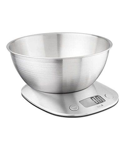 1 - Bilancia da cucina digitale con ciotola Eva 5 Kg 033352 silver