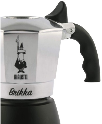 2 - Caffettiera 4 tz Brikka Bialetti New 7314