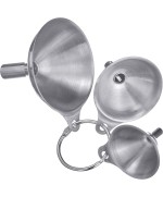 1 - Set 3 imbuti mini acciaio inox Westmark