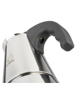 3 - Caffettiera acciaio 2 tz Miss Conny