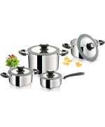 1 - Batteria di Pentole 8 pezzi Tescoma Smart Cover 727908