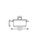5 - Batteria di Pentole 13 pezzi Tescoma Home Profi 725013