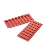 2 - Stampo silicone barrette Fantasy Snack Slim Bar Silikomart SF184