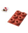 1 - Stampo silicone 6 Donuts Silikomart ciambelle