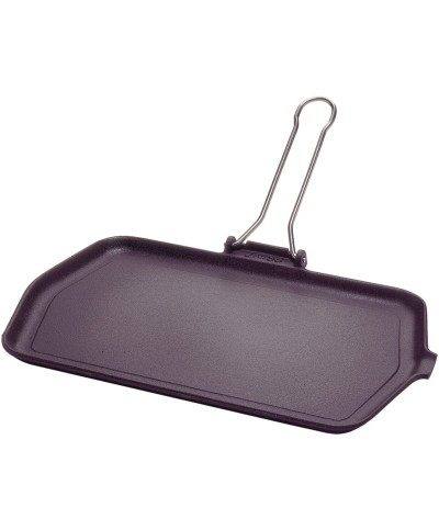 1 - Bistecchiera rettangolare liscia ghisa Ilsa cm 23x36 Marinella