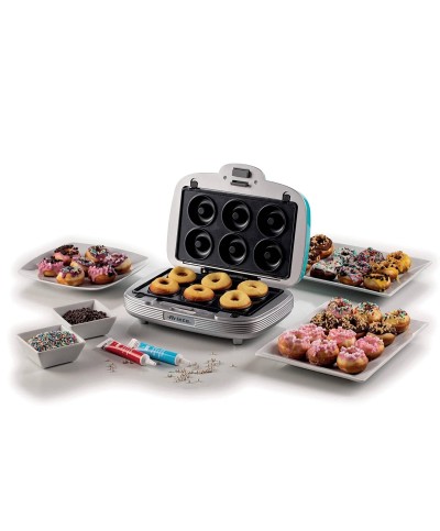 2 - Piastra Elettrica Multifunzione Sandwiches & Cookies Party Time Ariete 1972 Azzurro