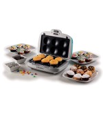 3 - Piastra Elettrica Multifunzione Sandwiches & Cookies Party Time Ariete 1972 Azzurro