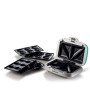 5 - Piastra Elettrica Multifunzione Sandwiches & Cookies Party Time Ariete 1972 Azzurro