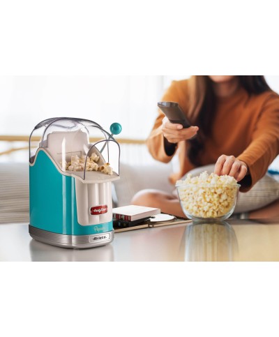 2 - Macchina per pop corn Ariete 2958 Party Time azzurro