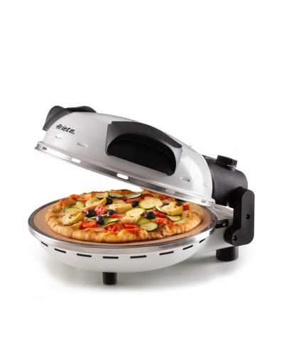 1 - Forno pizza in 4 minuti elettrico 918 Ariete bianco