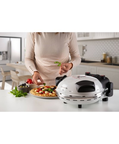 2 - Forno pizza in 4 minuti elettrico 918 Ariete bianco