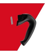 2 - Manico + spinotto Moka Express 3 4 tazze Bialetti ricambio originale