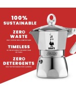3 - Caffettiera 1 tazza Dama Pure Ice Bialetti 2271