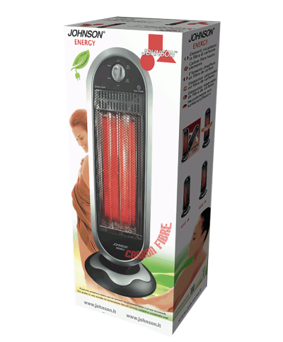2 - Stufa elettrica Johnson Energy 900W