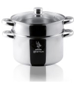 2 - Divina Re - Vaporiera pentola Aeternum Inox 22 cm