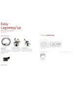 2 - Pentola a pressione Lagostina Easy Lagoeasy'up 5 lt