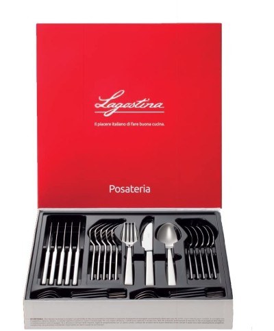 2 - Servizio posate 24 pezzi Lagostina Luisa