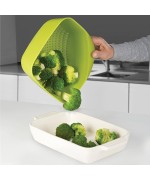 3 - Scolapasta Square Joseph 40088 verde