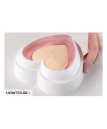 4 - Stampo in silicone Amore con tagliapasta Silikomart
