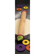 4 - Mattarello regolabile Legno con anelli Joseph Joseph 20085