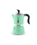 1 - Caffettiera 3 tazze Fiammetta Jungle Bialetti Verde menta 7993