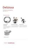 2 - Pentola a pressione Lagostina Deliziosa Lagoeasy'up 5 lt