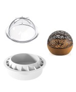 1 - Kit Choco Globe Silikomart Silicone 15 cm