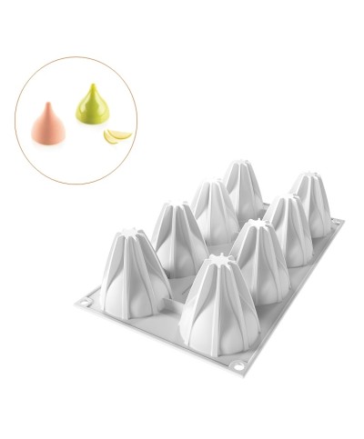 1 - Stampo monoporzioni Vega 90 Silikomart Professional