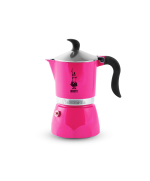 1 - Caffettiera 1 tazza Fiammetta Jungle Bialetti Fucsia 2291
