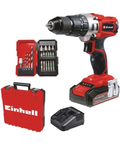 1 - Trapano a batteria Einhell 4514220 TE-CD LI + 22