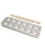 1 - Raviolatore 12 ravioli Calder tondo alluminio 2152