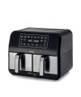 1 - Friggitrice ad aria con doppio cestello Ariete 4624 Airy Fryer Dual Metal