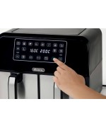 5 - Friggitrice ad aria con doppio cestello Ariete 4624 Airy Fryer Dual Metal